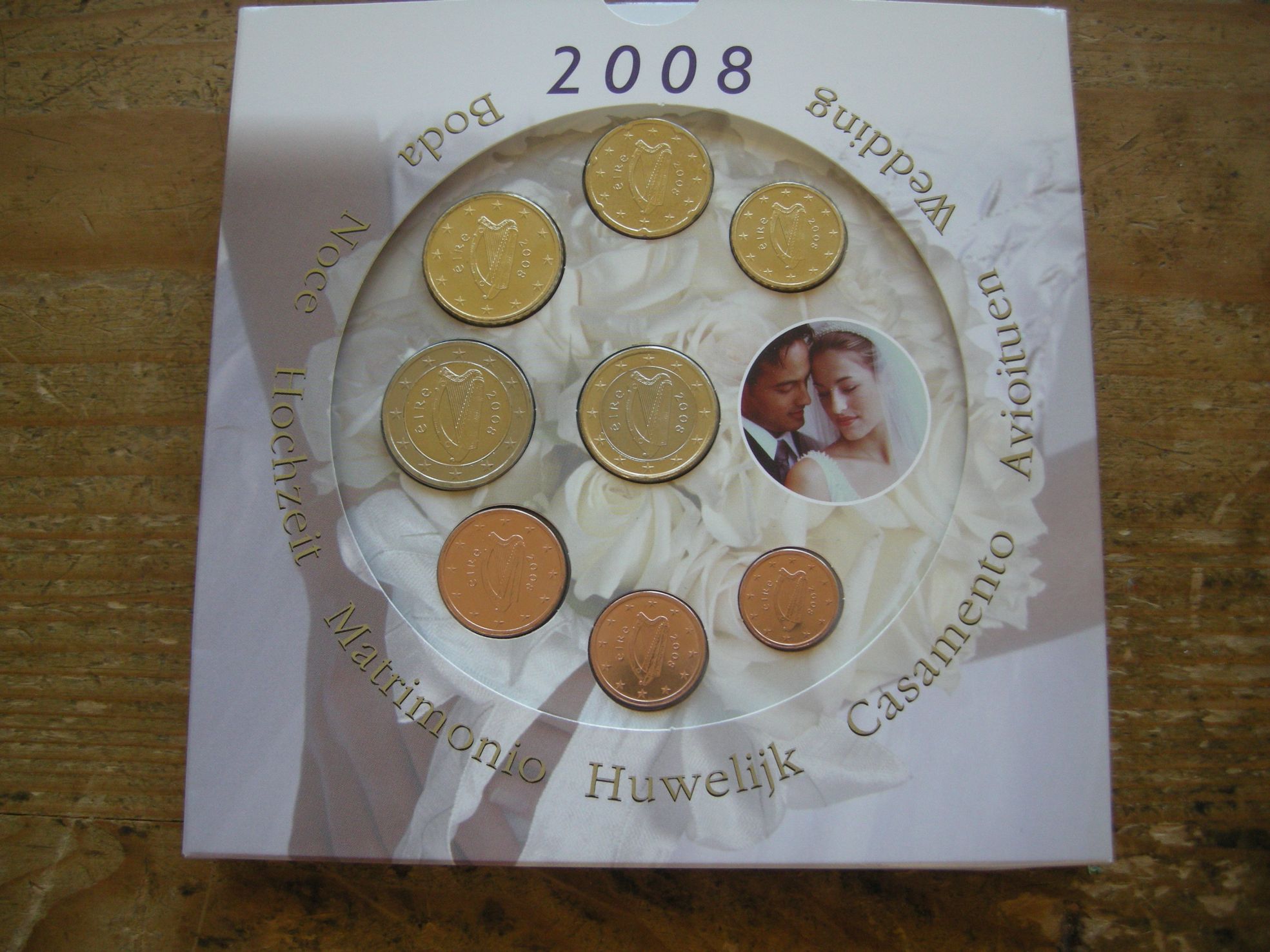 (afbeelding voor) Huwelijks set Ierland 2008 uitgave De Ruiter BU